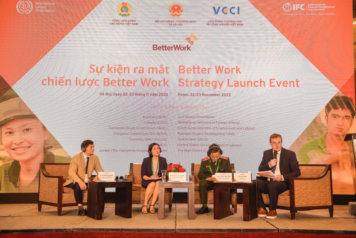 Hợp tác nâng cao điều kiện làm việc cho người lao động Hợp tác nâng cao điều kiện làm việc cho người lao động