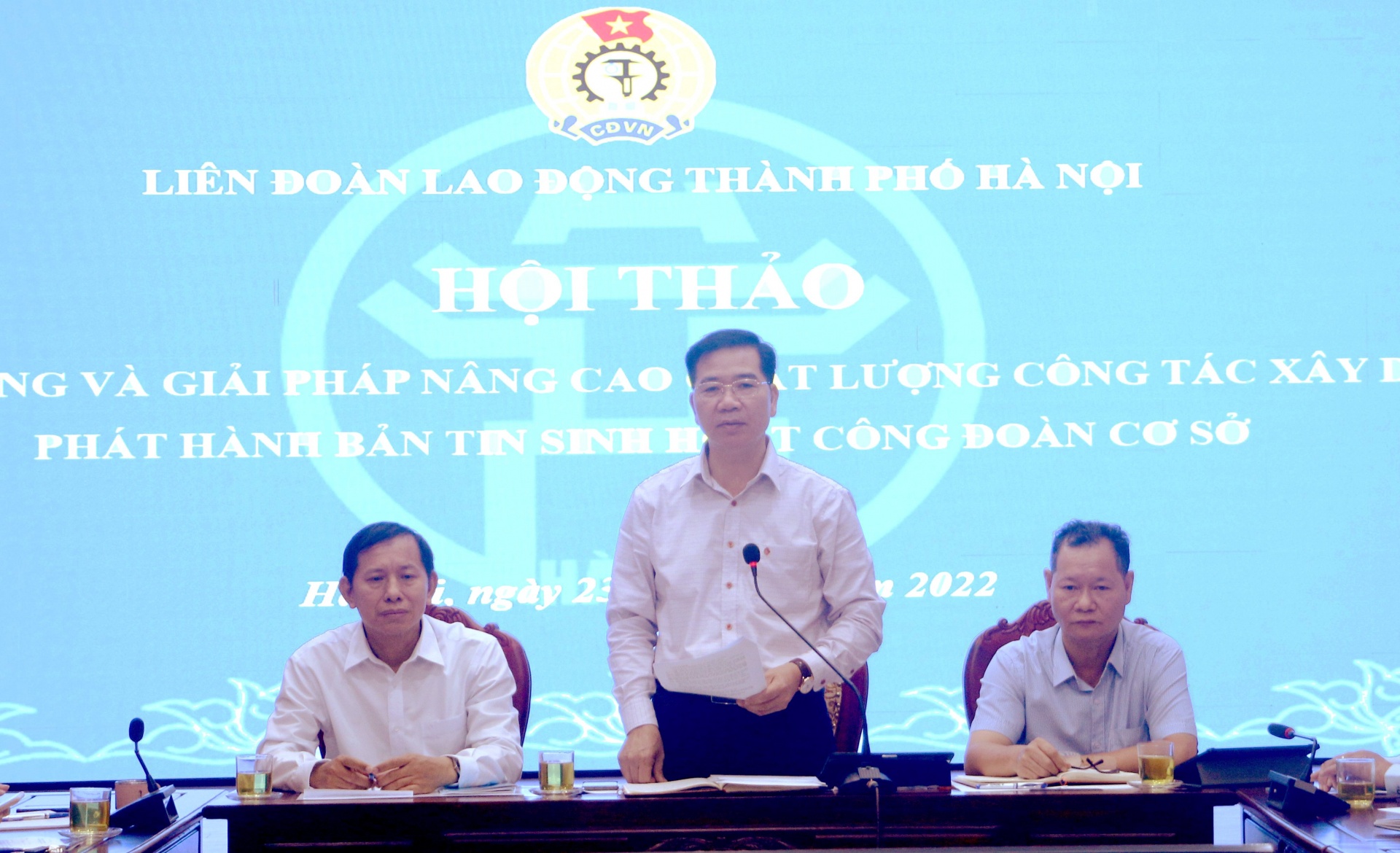 Hội thảo nâng cao chất lượng Bản tin sinh hoạt công đoàn cơ sở Hội thảo nâng cao chất lượng Bản tin sinh hoạt công đoàn cơ sở