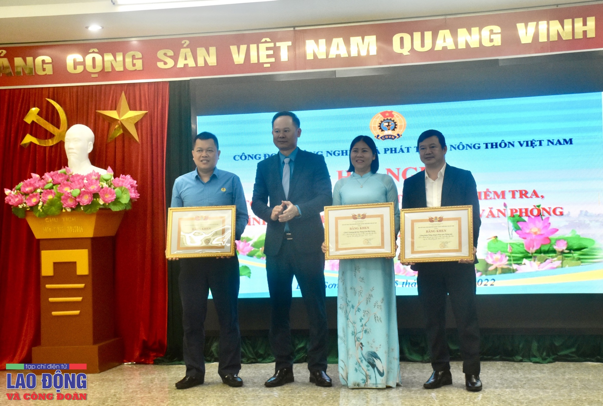 Công đoàn NN & PTNT Việt Nam: Hội nghị tổng kết thi đua các chuyên đề 2018-2022