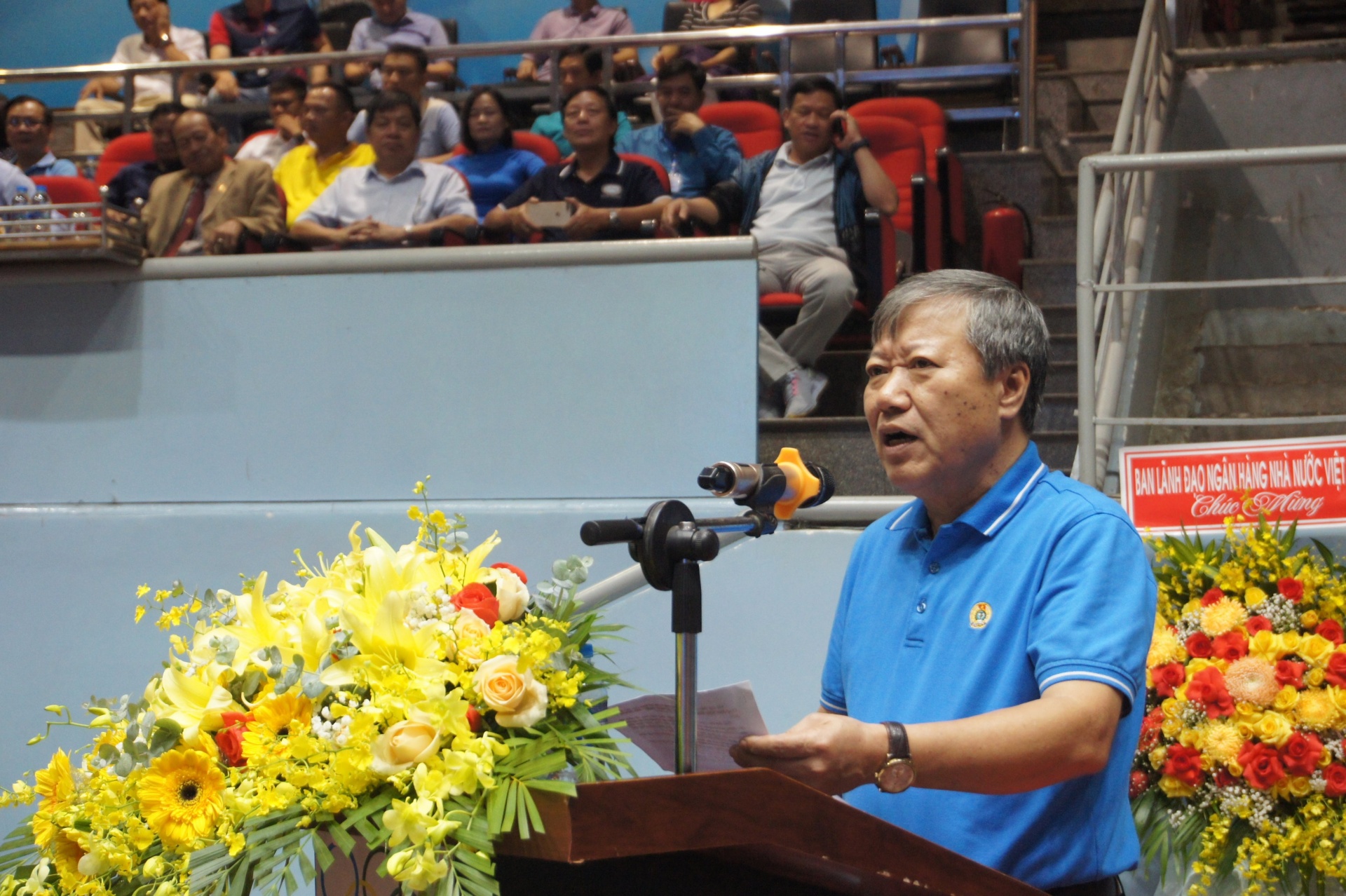 Tưng bừng hội thao khối Công đoàn Ngân hàng Nhà nước khu vực miền Trung - Tây Nguyên Tưng bừng hội thao khối Công đoàn Ngân hàng Nhà nước khu vực miền Trung - Tây Nguyên