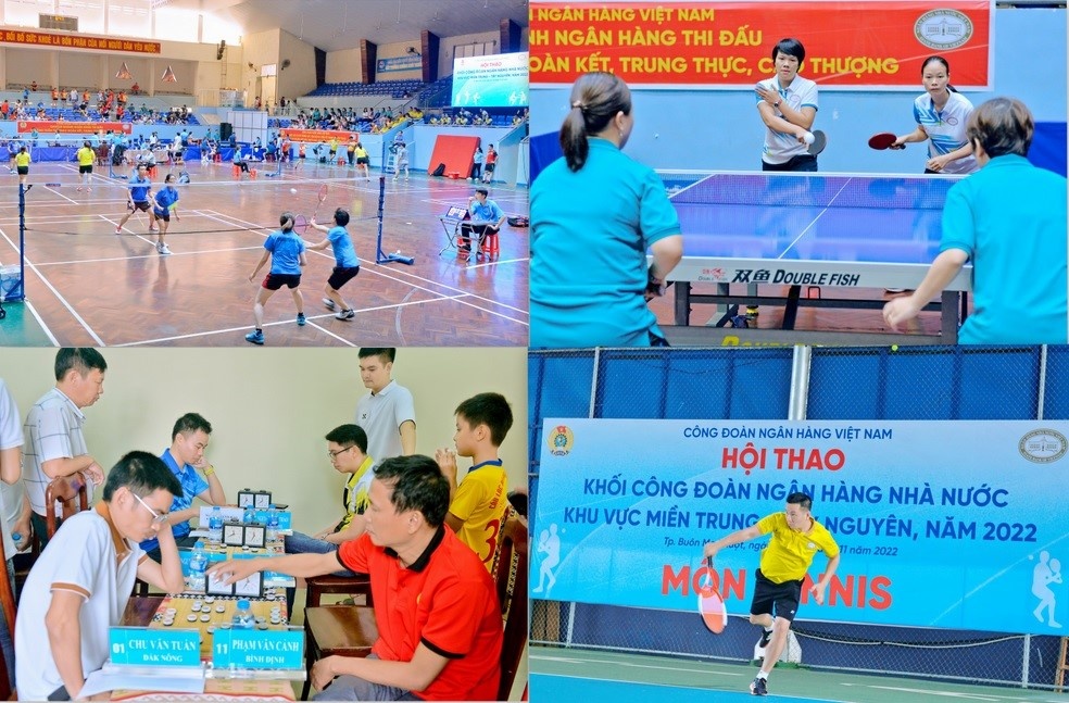 Gần 1.500 vận động viên tranh tài tại Hội thao Công đoàn khối Ngân hàng Nhà nước