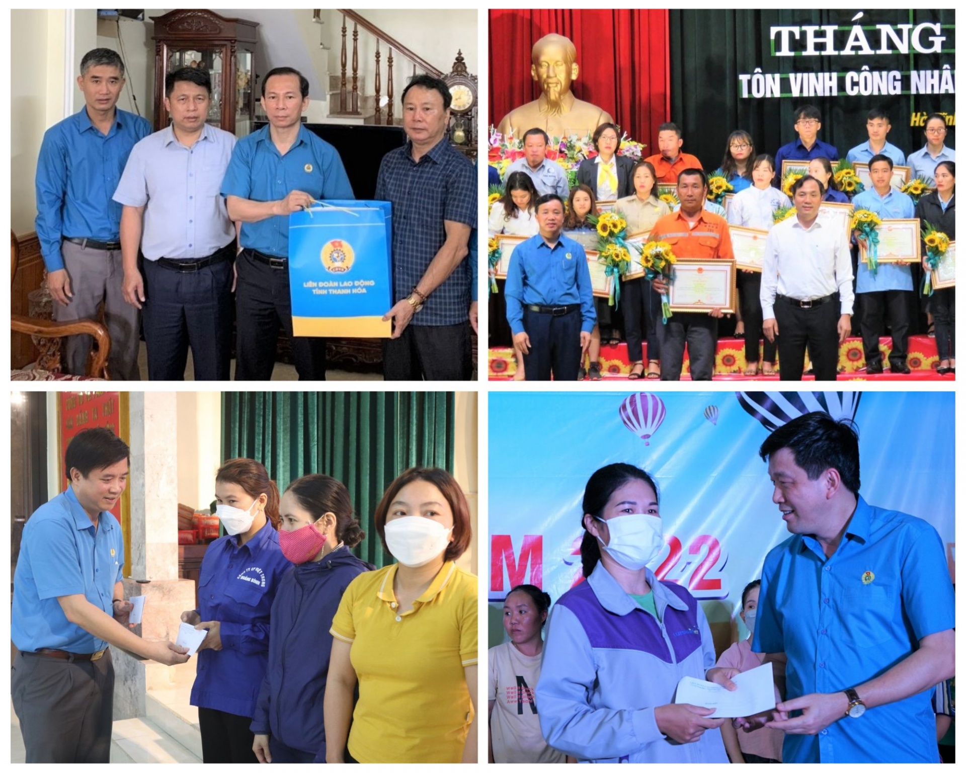 Công đoàn 6 tỉnh Bắc Trung Bộ: Hỗ trợ cho đoàn viên, NLĐ với kinh phí hơn 500 tỷ đồng Công đoàn 6 tỉnh Bắc Trung Bộ: Hỗ trợ cho đoàn viên, NLĐ với kinh phí hơn 500 tỷ đồng