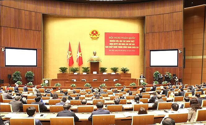 Khai mạc Hội nghị toàn quốc Nghiên cứu, quán triệt Nghị quyết Trung ương 6, khóa XIII