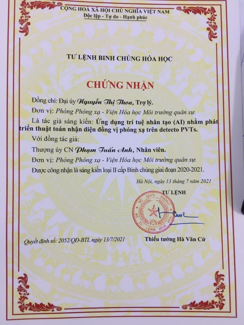Niềm đam mê làm chủ công nghệ trong nghiên cứu khoa học