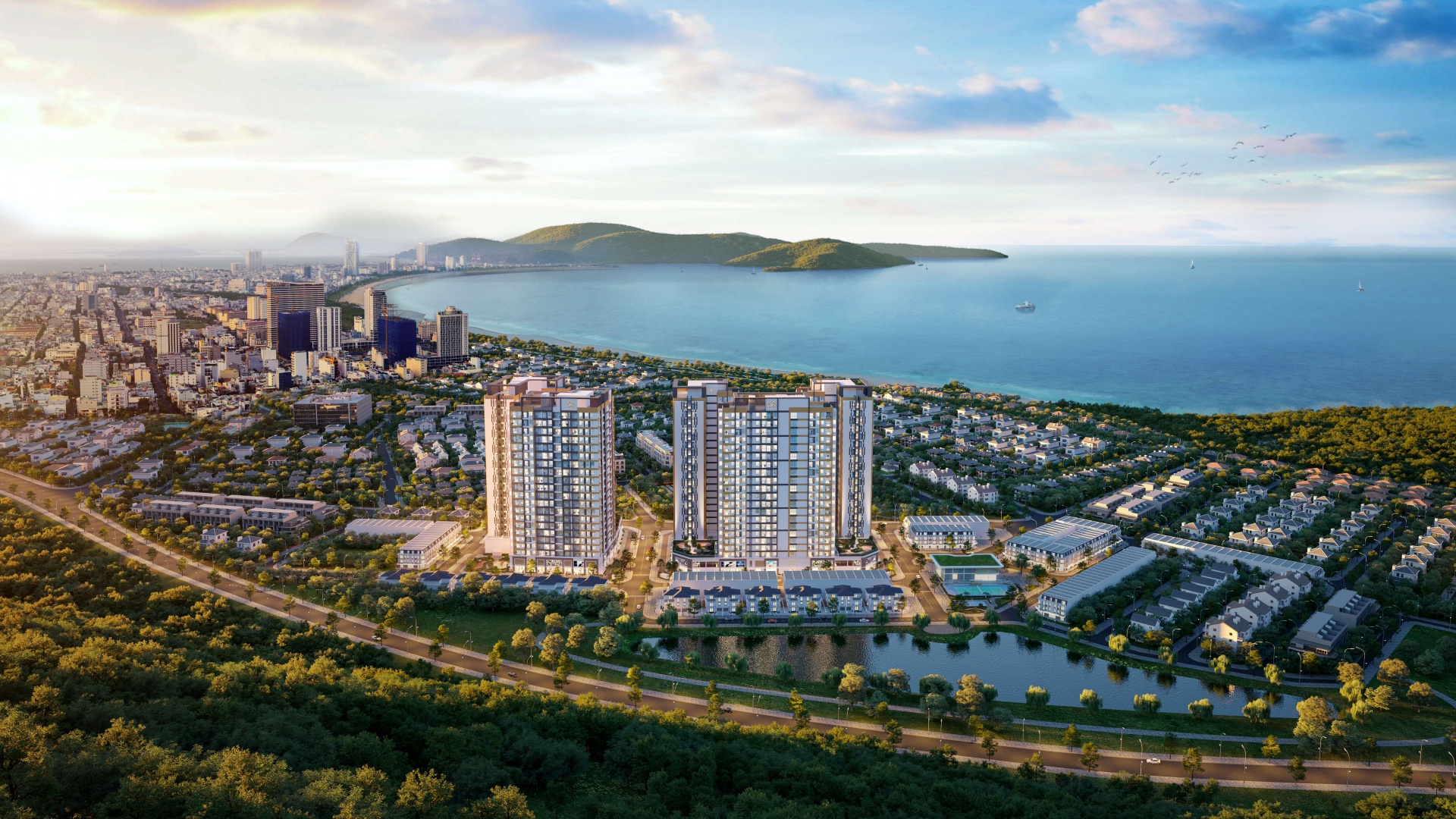 Phối cảnh tổng thể dự án 9x Quy Nhơn. Ảnh: Hưng Thịnh Land Phối cảnh tổng thể dự án 9x Quy Nhơn. Ảnh: Hưng Thịnh Land