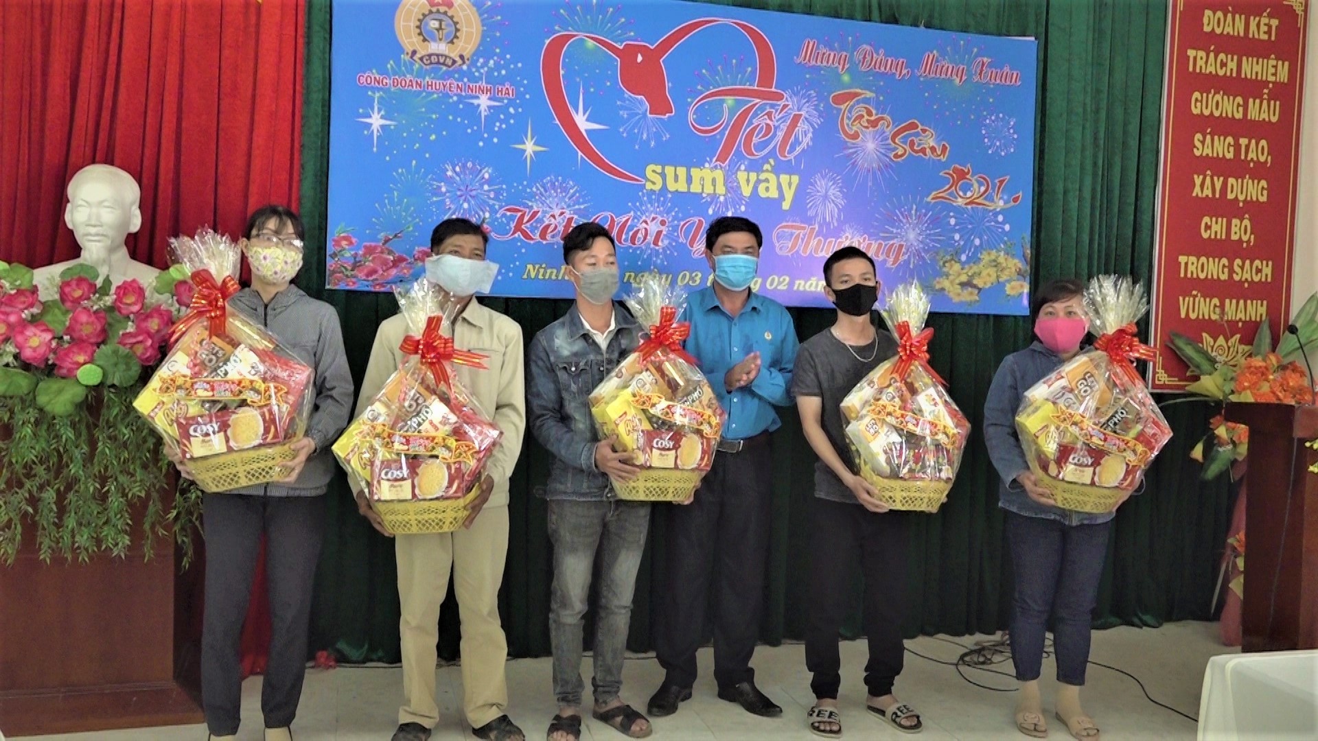 Dự kiến 3.300 đoàn viên, người lao động có hoàn cảnh khó khăn được hỗ trợ dịp Tết