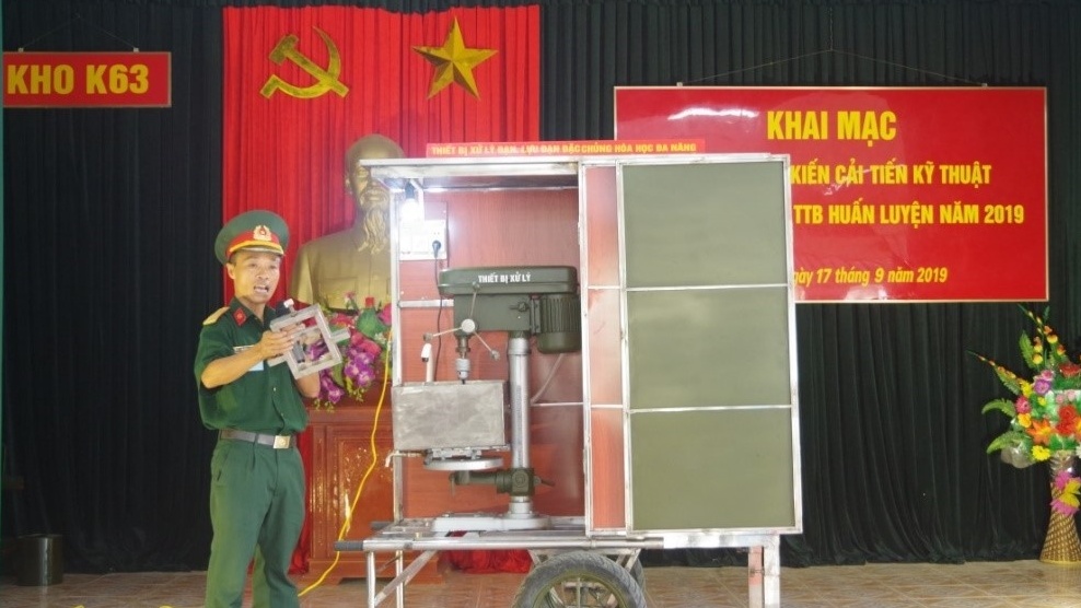 "Cây sáng kiến" tận tụy, gương mẫu của Kho K63