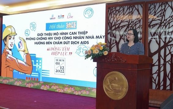 Thí điểm chương trình SAFE-ZONE tại thành phố Hồ Chí Minh và Đồng Na. Ảnh : interneti Thí điểm chương trình SAFE-ZONE tại thành phố Hồ Chí Minh và Đồng Na. Ảnh : interneti