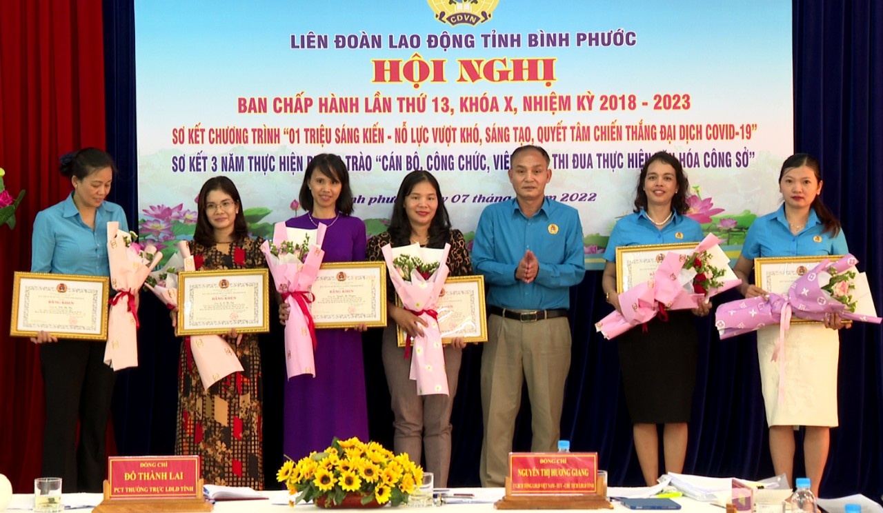 Công đoàn Bình Phước: Những kết quả nổi bật năm 2022