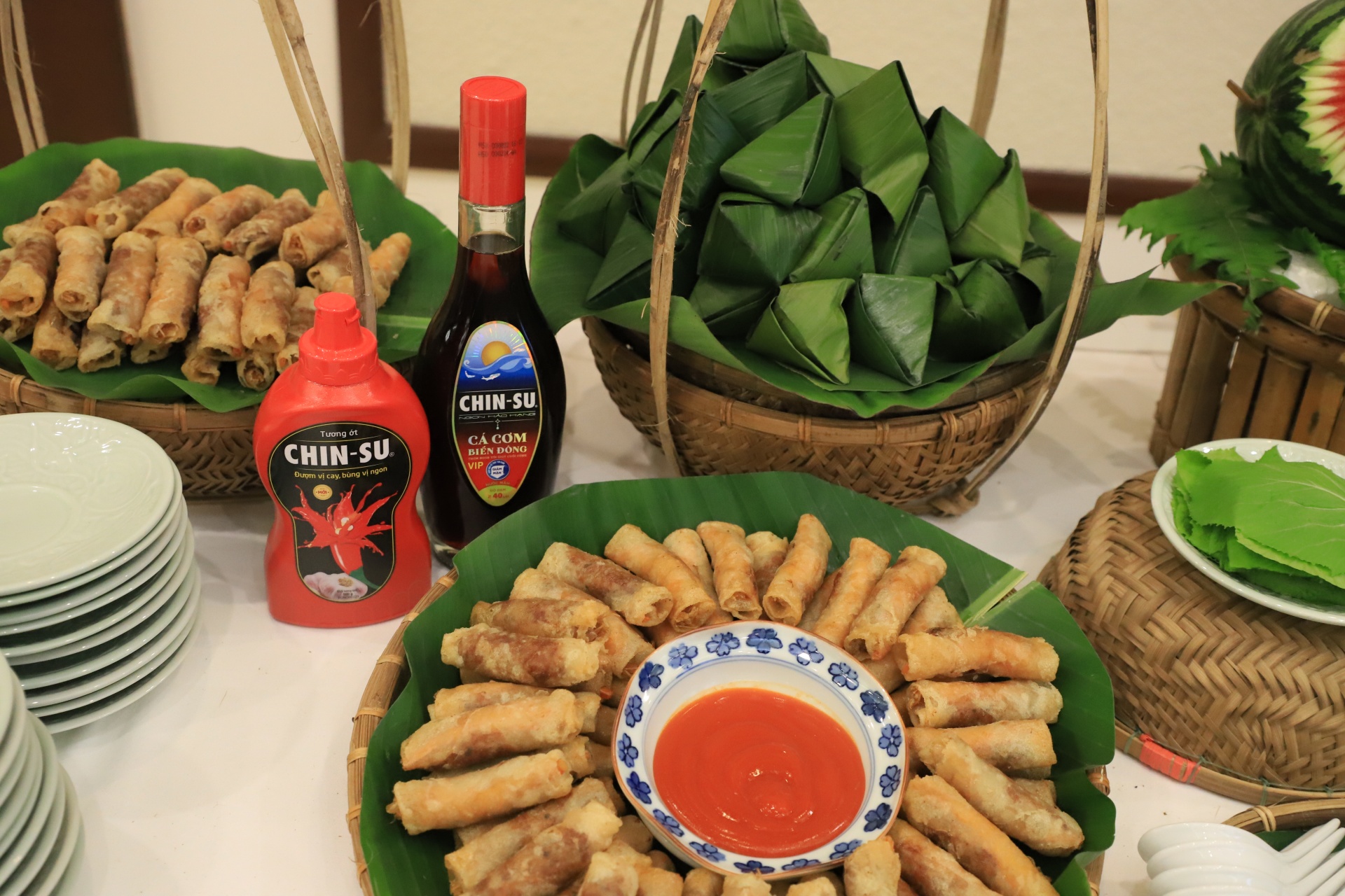 Không chỉ giúp món ăn tròn vị, tương ớt CHIN-SU còn giúp món ăn trở nên đẹp mắt