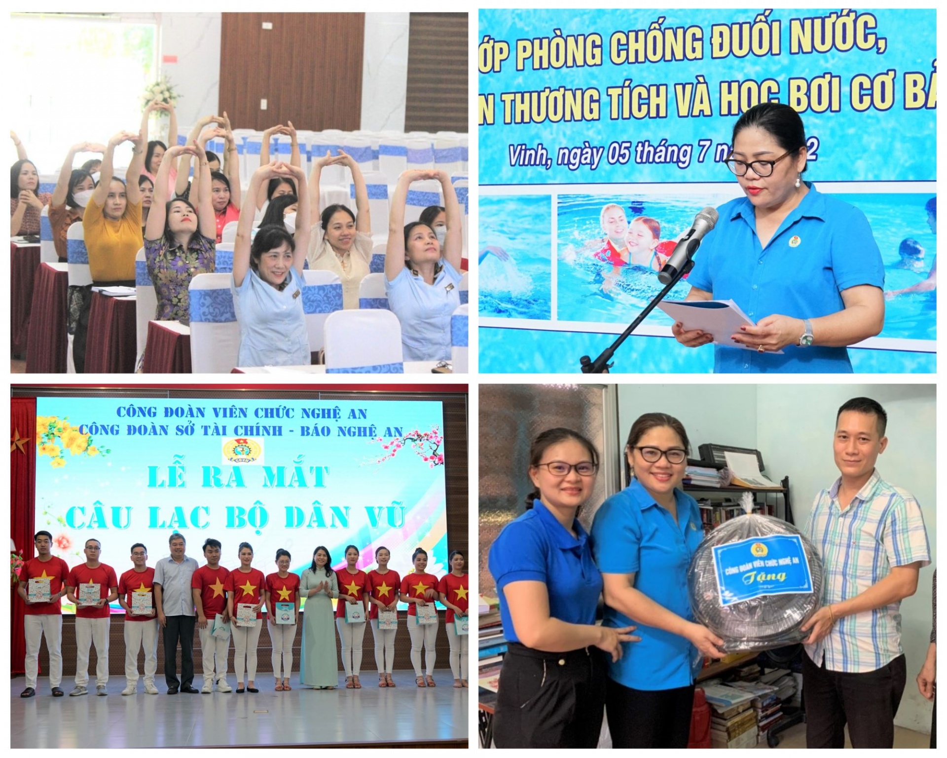 Công đoàn Viên chức tỉnh Nghệ An: Tổ chức nhiều hoạt động tạo điểm nhấn trong năm 2022 Công đoàn Viên chức tỉnh Nghệ An: Tổ chức nhiều hoạt động tạo điểm nhấn trong năm 2022