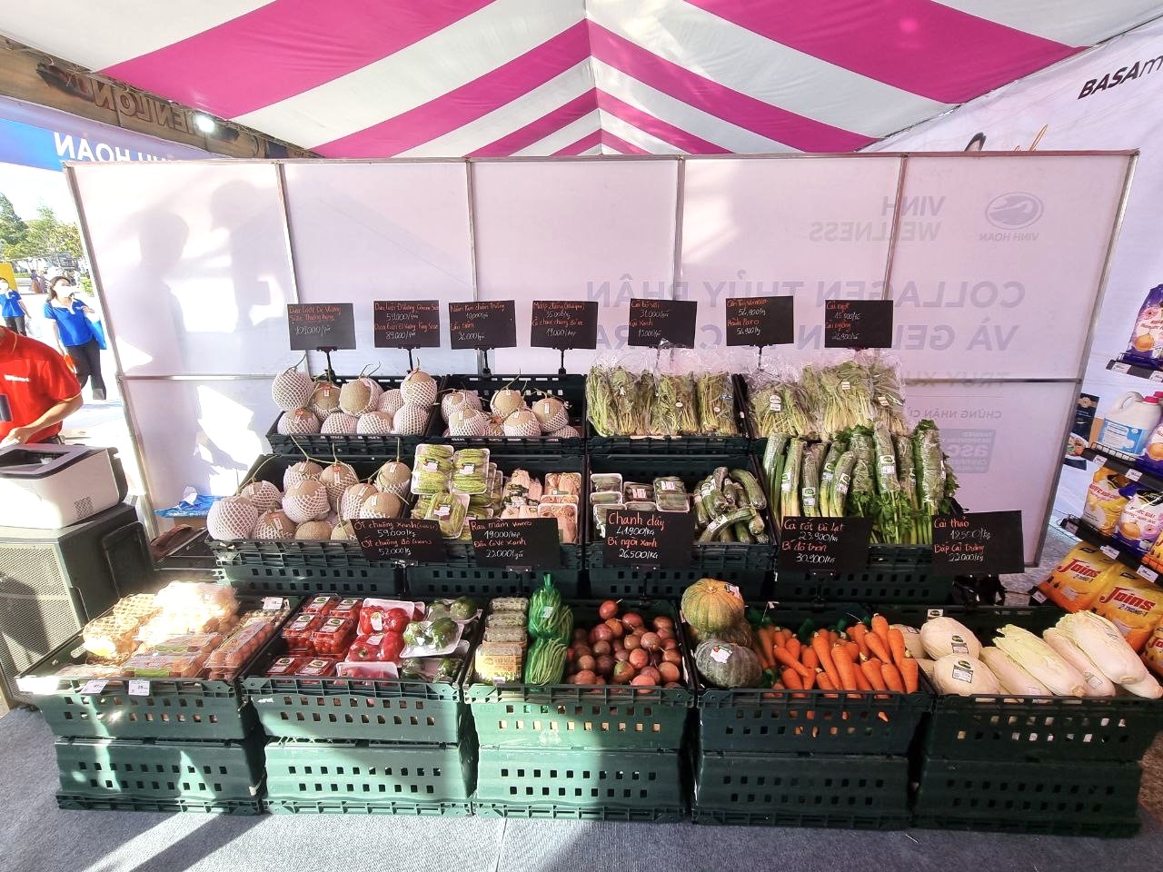 Gian hàng rau WinEco của WinCommerce Gian hàng rau WinEco của WinCommerce