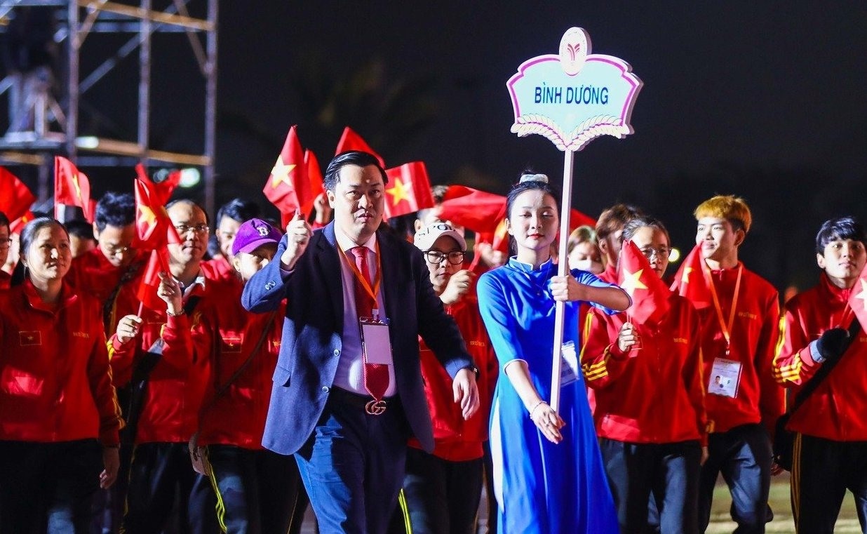 Đoàn Thể thao tỉnh Bình Dương lọt top 10 tại Đại hội Thể thao toàn quốc 2022 Đoàn Thể thao tỉnh Bình Dương lọt top 10 tại Đại hội Thể thao toàn quốc 2022