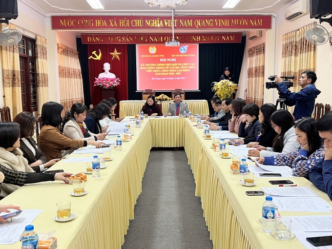 LĐLĐ Bắc Giang: Ký kết chương trình phối hợp giai đoạn 2022 - 2027 LĐLĐ Bắc Giang: Ký kết chương trình phối hợp giai đoạn 2022 - 2027