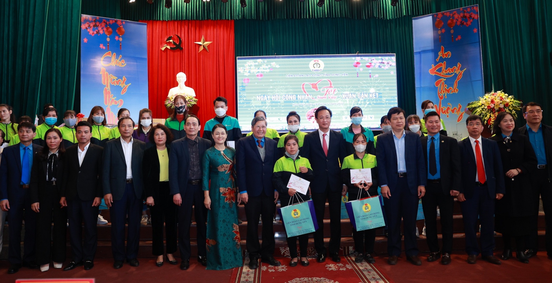 LĐLĐ tỉnh Hưng Yên: Vì một cái Tết đầm ấm, một mùa Xuân vui tươi cho công nhân lao động