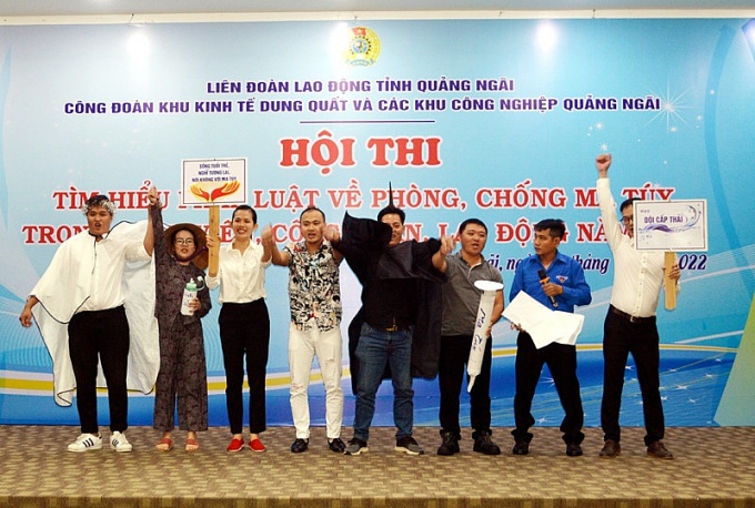 LĐLĐ tỉnh Quảng Ngãi tuyên truyền phòng, chống ma túy cho gần 3.000 công nhân lao động LĐLĐ tỉnh Quảng Ngãi tuyên truyền phòng, chống ma túy cho gần 3.000 công nhân lao động