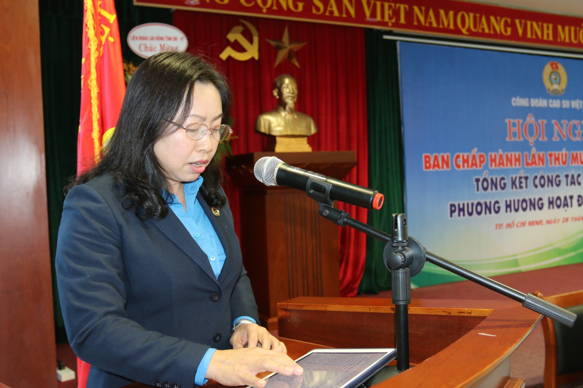 Công đoàn Cao su Việt Nam đạt nhiều thành tích trong chăm lo và bảo vệ đoàn viên, NLĐ