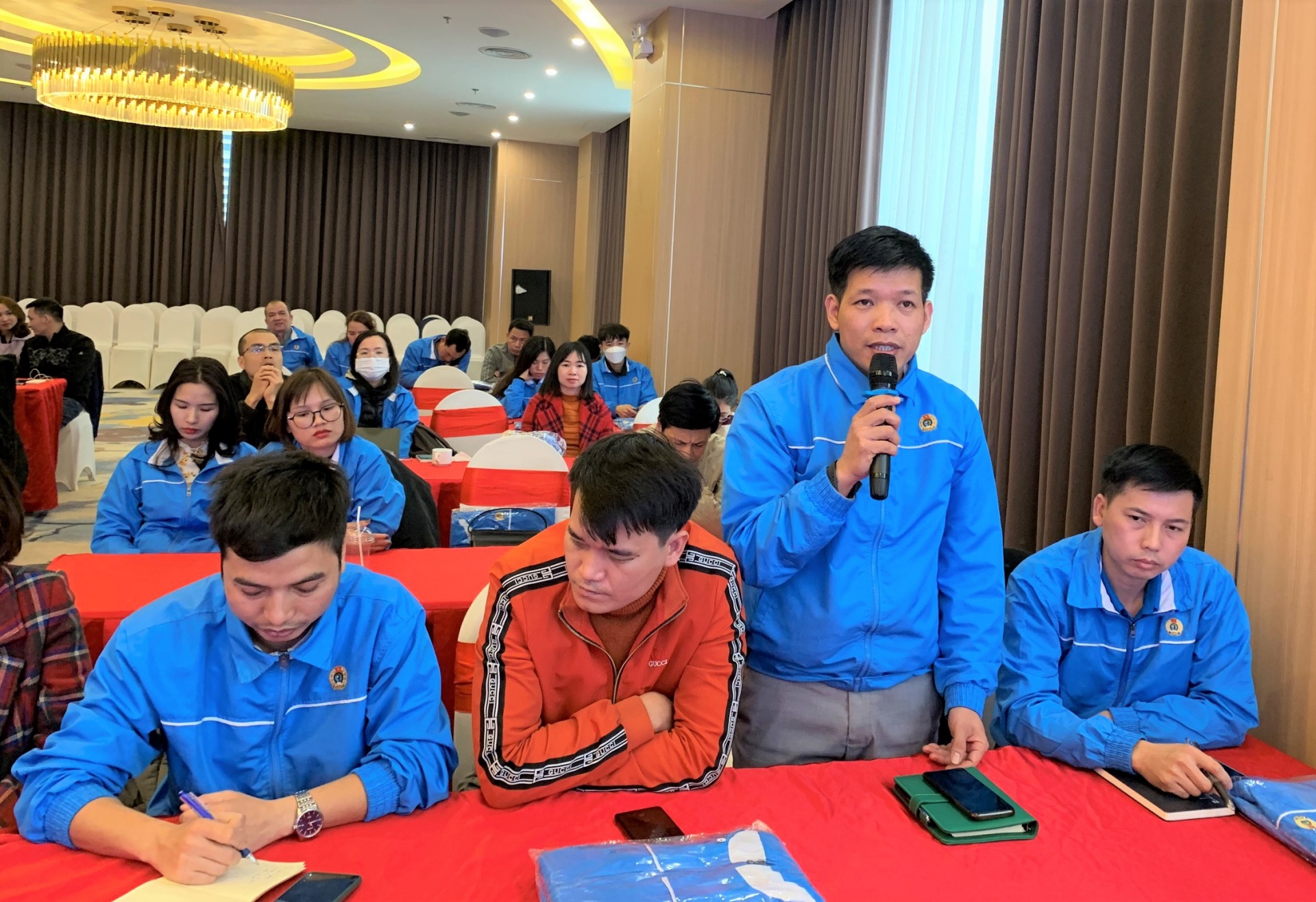 Công đoàn KKT Đông Nam Nghệ An tổ chức các hoạt động thiết thực vì người lao động Công đoàn KKT Đông Nam Nghệ An tổ chức các hoạt động thiết thực vì người lao động