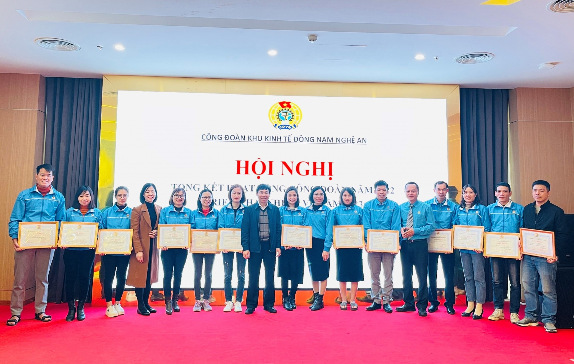 Công đoàn KKT Đông Nam Nghệ An tổ chức các hoạt động thiết thực vì người lao động Công đoàn KKT Đông Nam Nghệ An tổ chức các hoạt động thiết thực vì người lao động