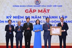 Công đoàn Hóa chất Việt Nam đón nhận Huân chương Lao động hạng Ba