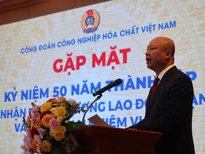 Công đoàn Hóa chất Việt Nam đón nhận Huân chương Lao động hạng Ba