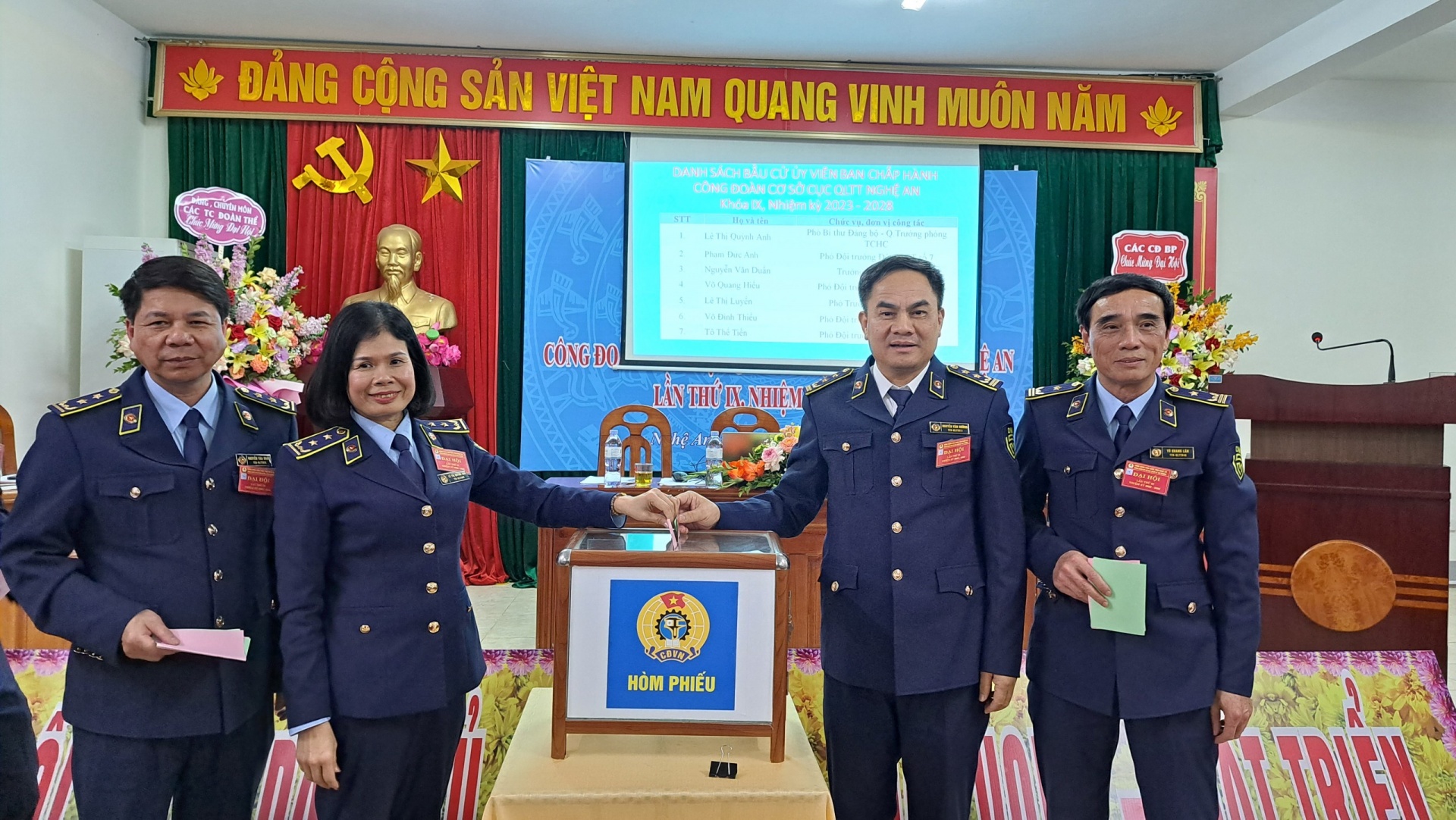 Công đoàn Cục Quản lý thị trường Nghệ An: Đóng góp tích cực cho thành tích chung của đơn vị