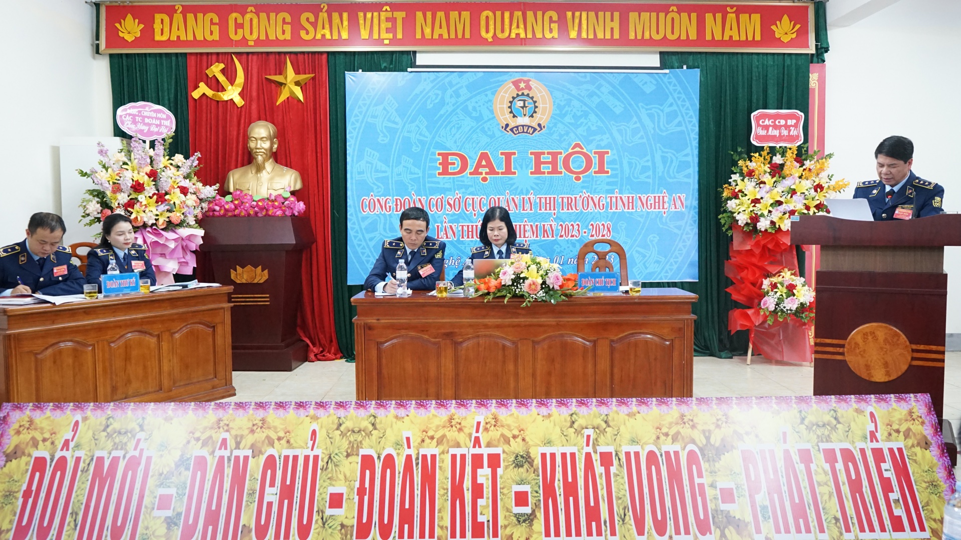 Công đoàn Cục Quản lý thị trường Nghệ An: Đóng góp tích cực cho thành tích chung của đơn vị