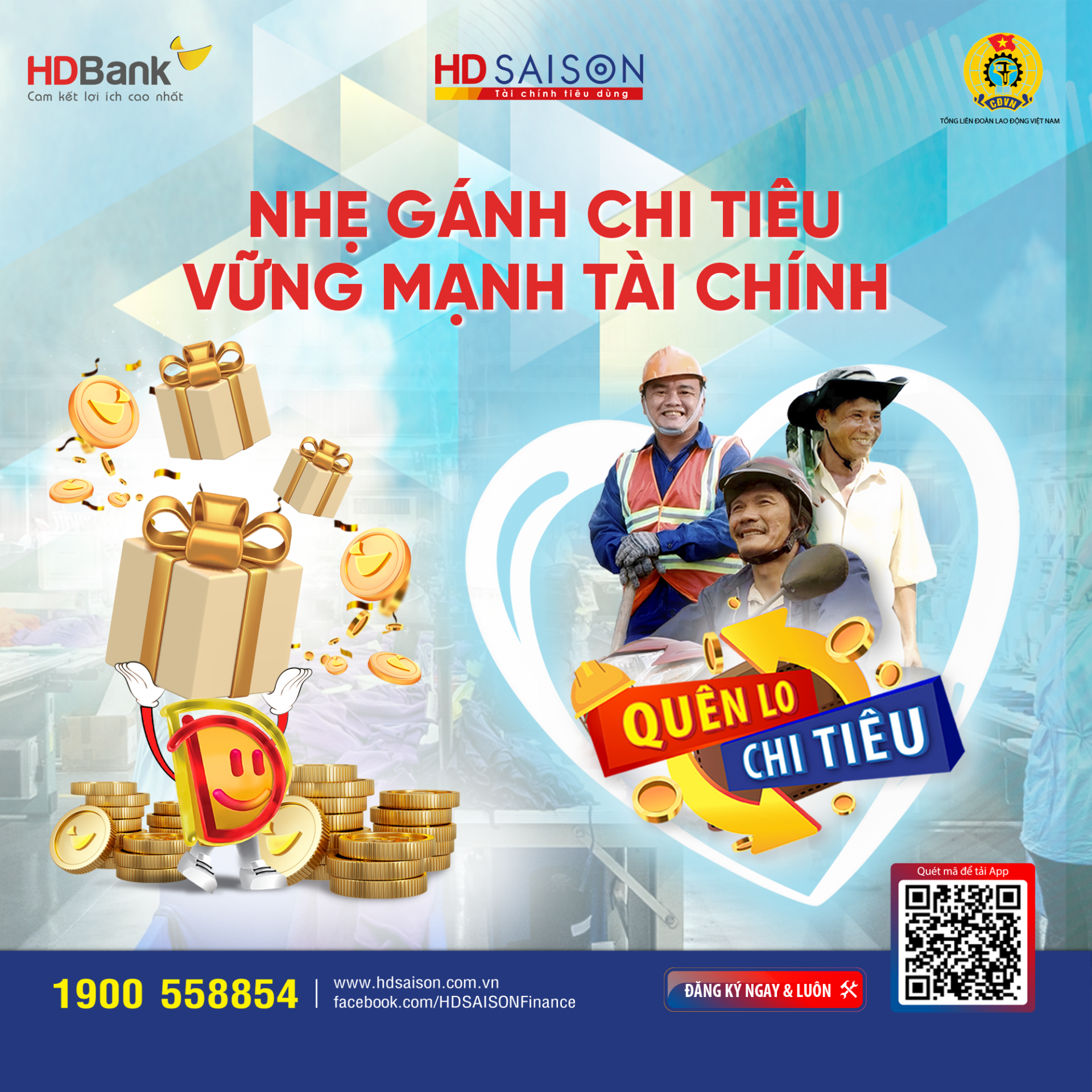 Công nhân phấn khởi đón Tết sum vầy với giải pháp tài chính mới Công nhân phấn khởi đón Tết sum vầy với giải pháp tài chính mới