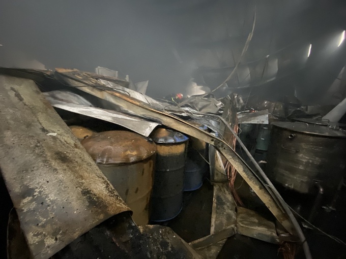 Cháy lớn tại Công ty Hàn Quốc ở Bắc Ninh