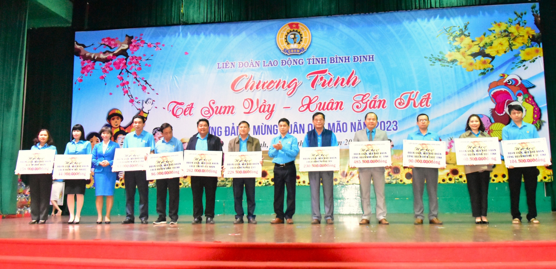 Bình Định: Chương trình “Tết sum vầy - Xuân gắn kết” vì đoàn viên, NLĐ khó khăn