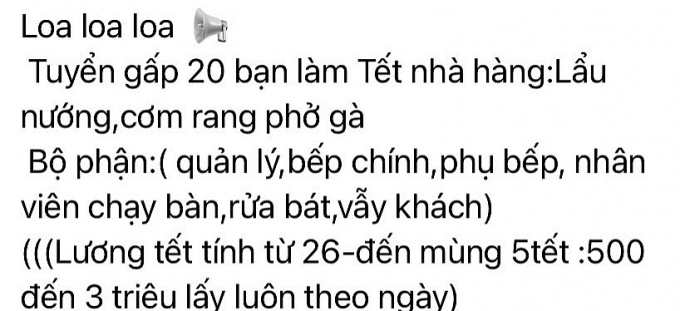 Sinh viên tấp nập kiếm thêm thu nhập gần tết Nguyên đán Sinh viên tấp nập kiếm thêm thu nhập gần tết Nguyên đán