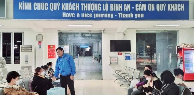 Công nhân từ Bình Dương về quê ăn Tết trên chuyến tàu 0 đồng Công nhân từ Bình Dương về quê ăn Tết trên chuyến tàu 0 đồng