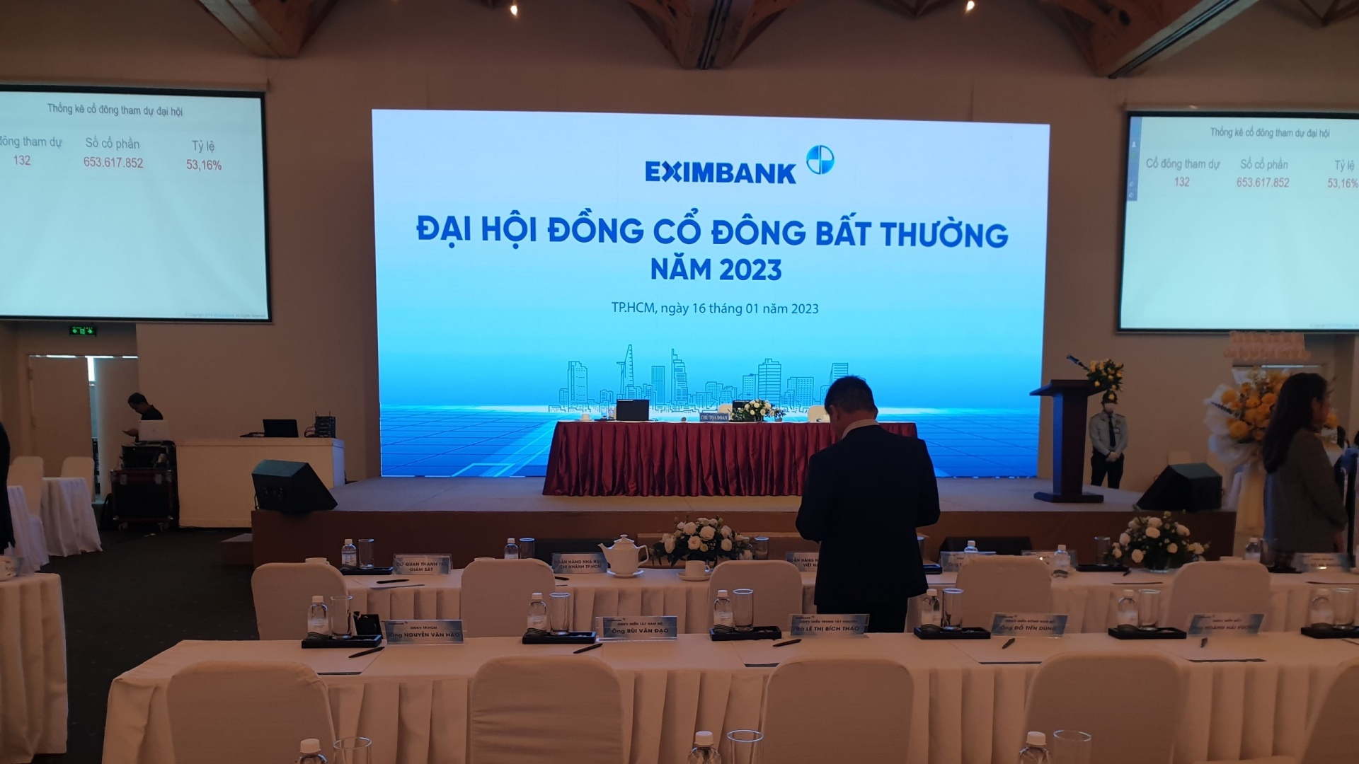Eximbank chưa tổ chức được đại hội cổ đông bất thường