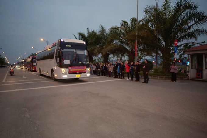 Những chuyến xe đặc biệt đưa hơn 3.300 lao động Hải Phòng về quê ăn Tết Những chuyến xe đặc biệt đưa hơn 3.300 lao động Hải Phòng về quê ăn Tết