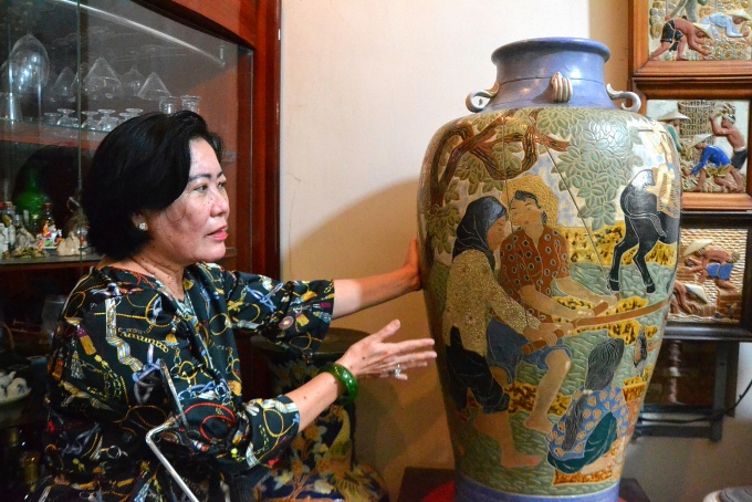 Người đàn bà “giữ đền” Gốm Nam bộ xưa gốm