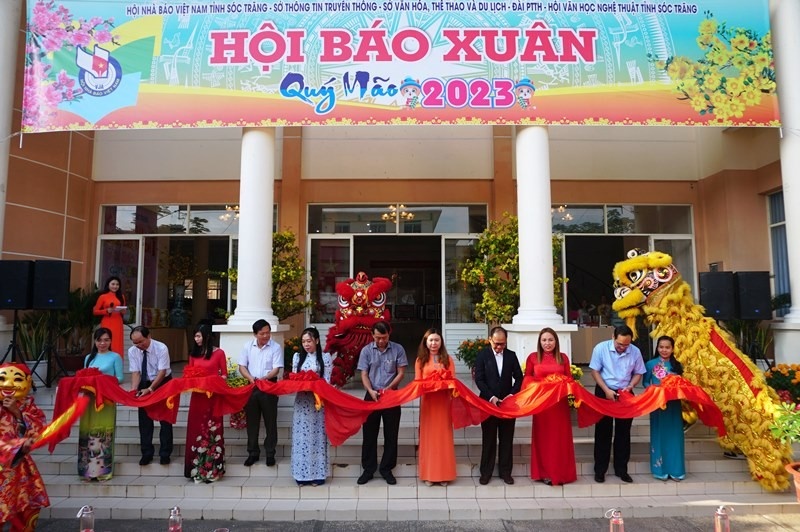 Tạp chí Lao động và Công đoàn tham gia Hội báo Xuân tỉnh Sóc Trăng năm 2023 Tạp chí Lao động và Công đoàn tham gia Hội báo Xuân tỉnh Sóc Trăng năm 2023