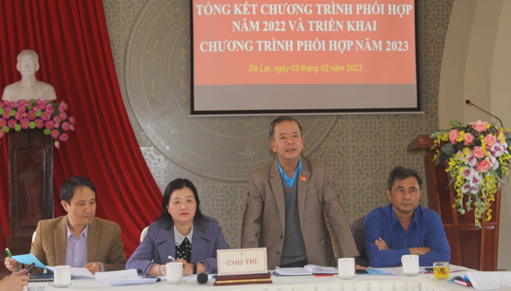 Công đoàn Lâm Đồng phối hợp với các sở, ngành vì quyền lợi của người lao động