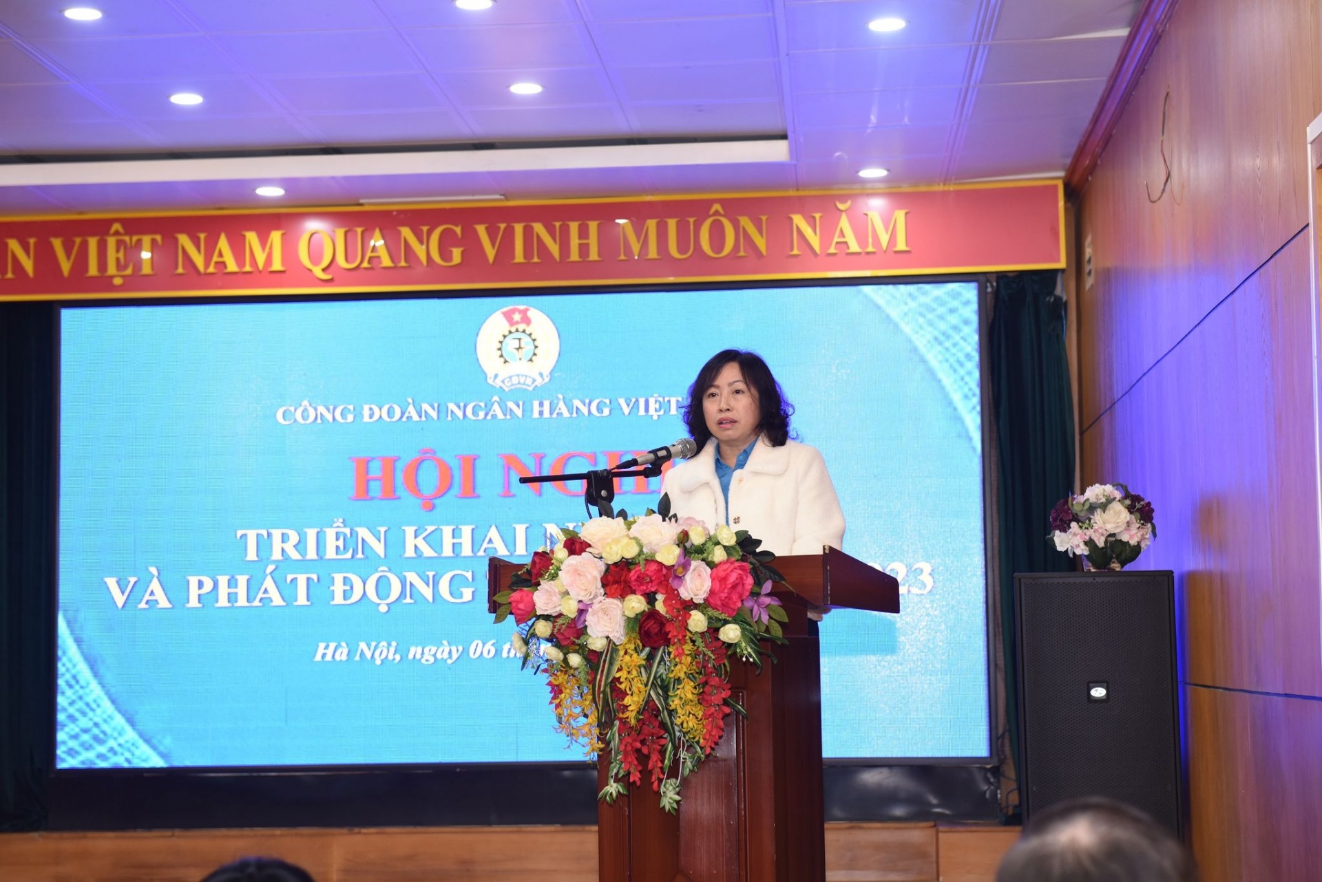 Công đoàn Ngân hàng Việt Nam: Triển khai hiệu quả các nhiệm vụ trọng tâm năm 2023