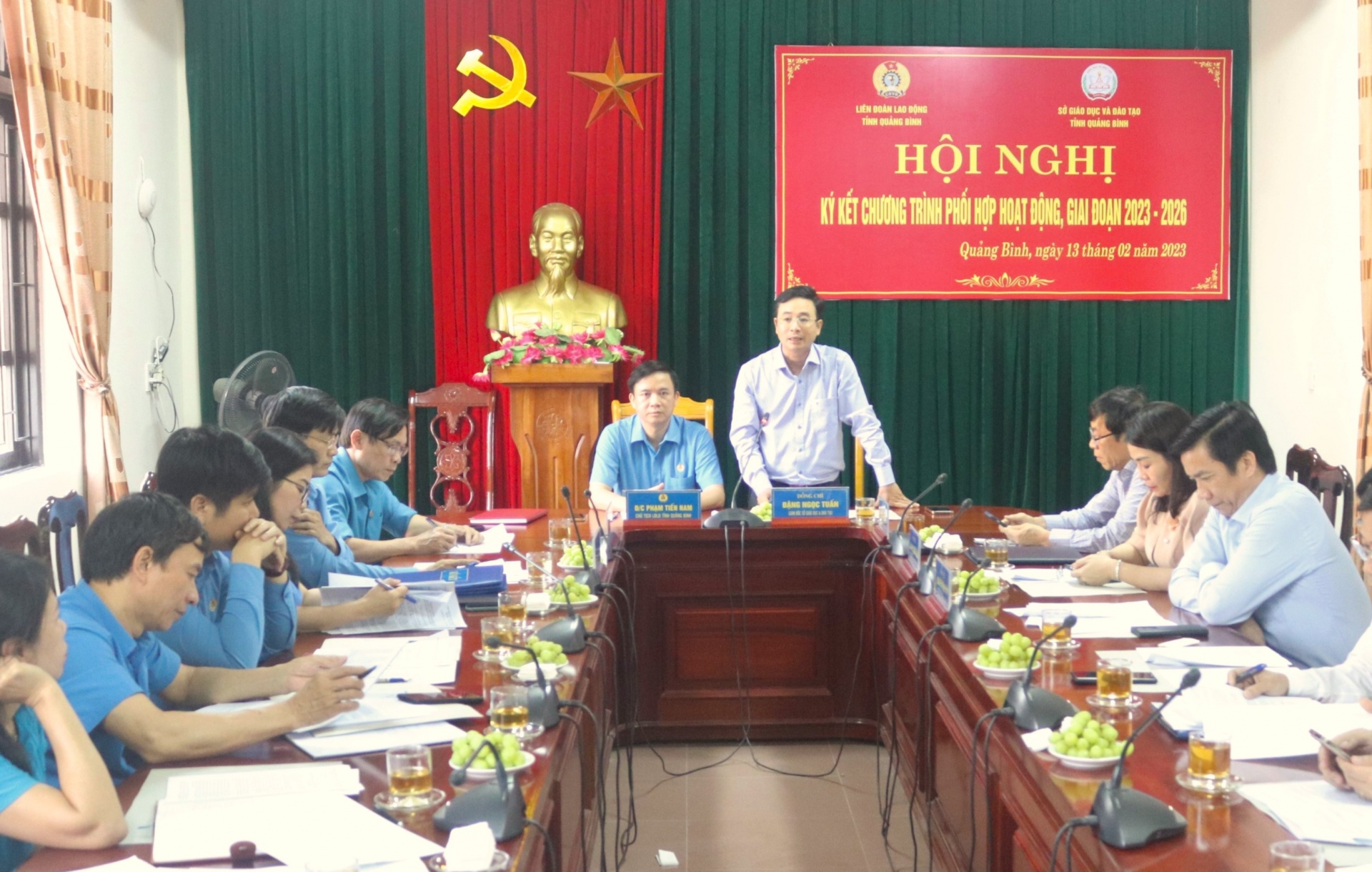 LĐLĐ tỉnh Quảng Bình và Sở Giáo dục và Đào tạo tỉnh ký kết chương trình phối hợp LĐLĐ tỉnh Quảng Bình và Sở Giáo dục và Đào tạo tỉnh ký kết chương trình phối hợp