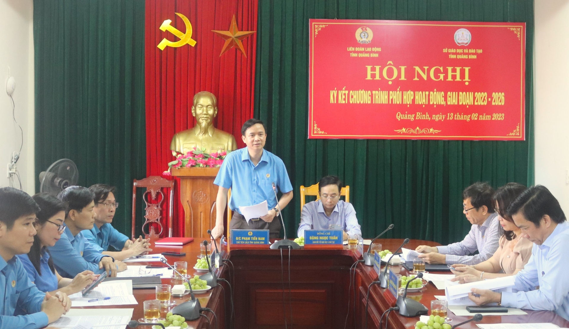 LĐLĐ tỉnh Quảng Bình và Sở Giáo dục và Đào tạo tỉnh ký kết chương trình phối hợp LĐLĐ tỉnh Quảng Bình và Sở Giáo dục và Đào tạo tỉnh ký kết chương trình phối hợp