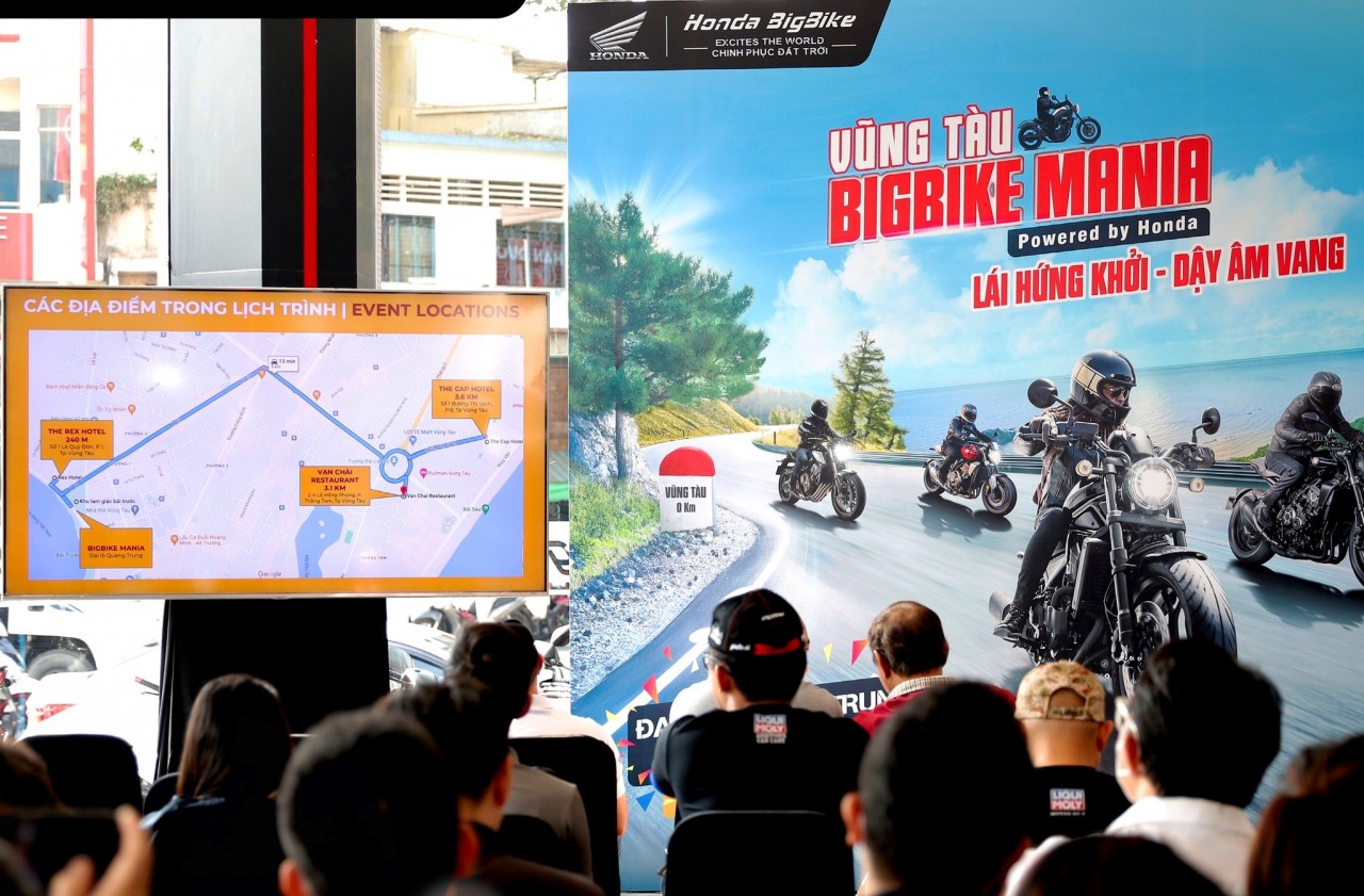 Chính thức khởi động chương trình Vũng Tàu BigBike Mania Chính thức khởi động chương trình Vũng Tàu BigBike Mania