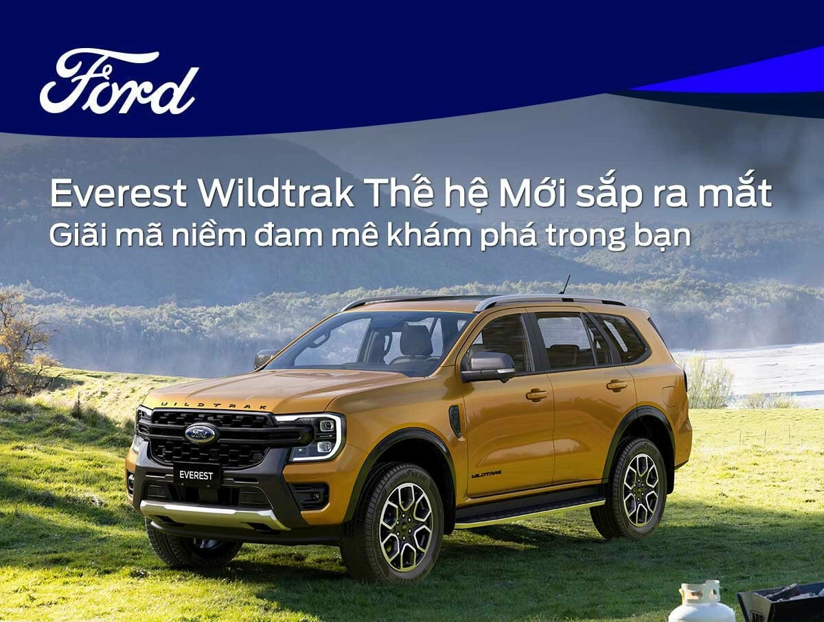 Doanh số Ford Everest tháng 1/2023 hơn gấp đôi Hyundai Santa Fe