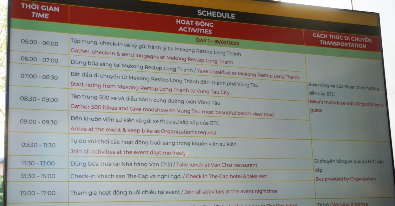 Chính thức khởi động chương trình Vũng Tàu BigBike Mania Chính thức khởi động chương trình Vũng Tàu BigBike Mania