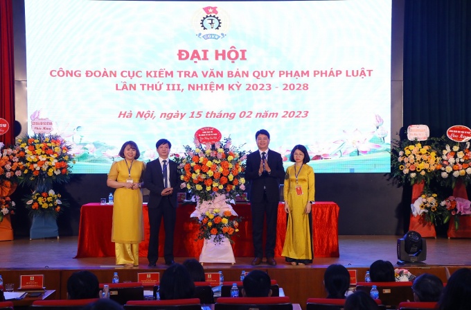 Đại hội điểm Công đoàn Cục Kiểm tra văn bản quy phạm pháp luật