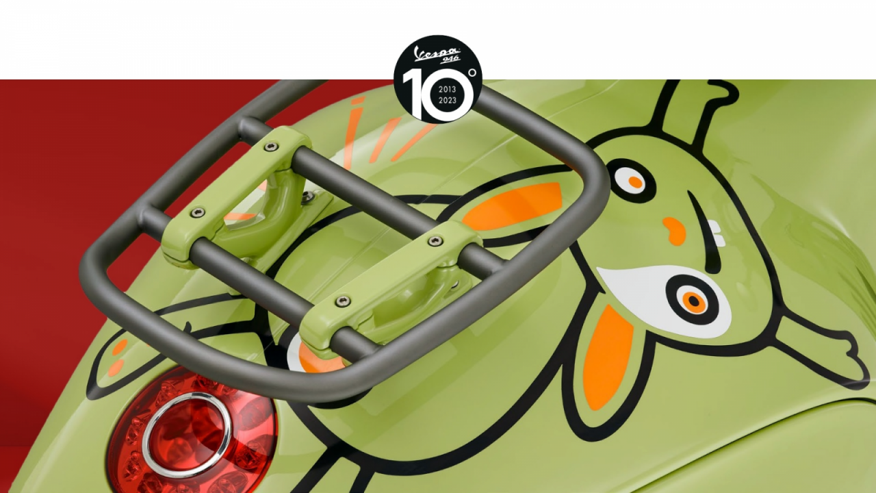 Vespa 946 phiên bản Thỏ kỷ niệm Tết châu Á