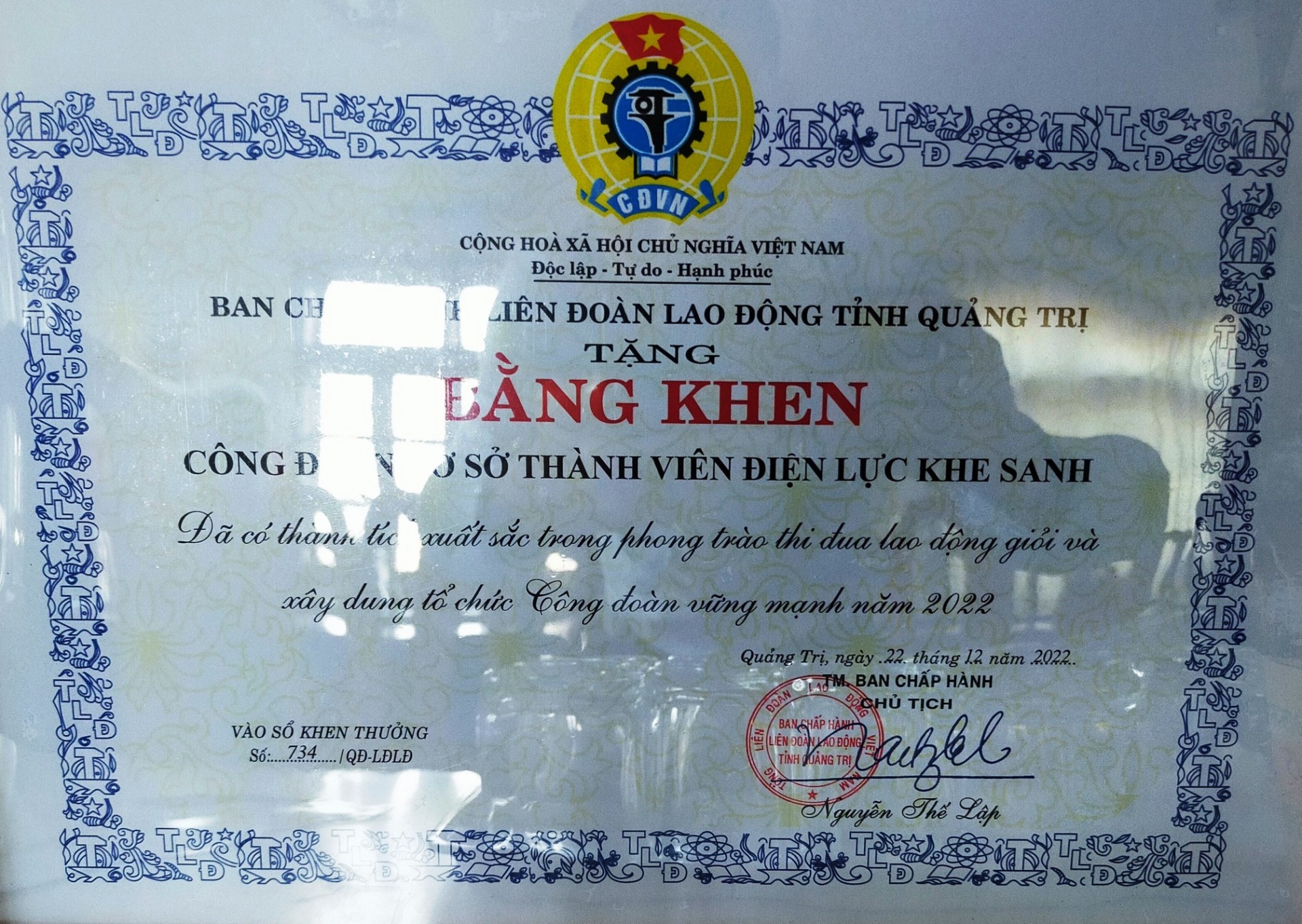 Người lao động Điện lực Khe Sanh hoàn thành tốt nhiệm vụ kinh doanh, sản xuất điện năng