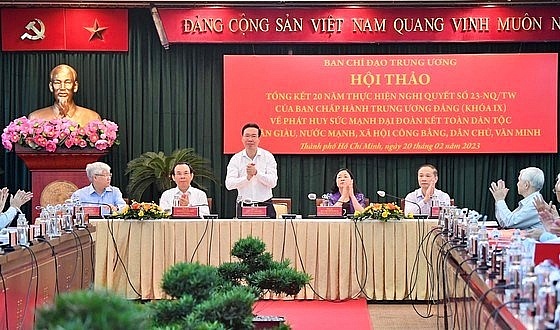 Xây dựng, phát huy sức mạnh đại đoàn kết dân tộc là nhiệm vụ đặc biệt quan trọng