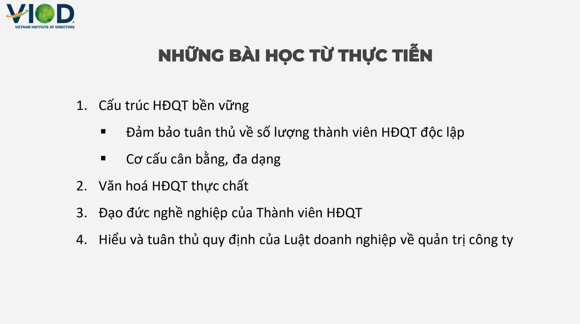 Hiểu và tuân thủ luật là chìa khóa để doanh nghiệp tránh rủi ro không đáng có Hội đồng quản trị doanh nghiệp, nhìn từ dẫn chứng Hòa Phát và Hòa Bình