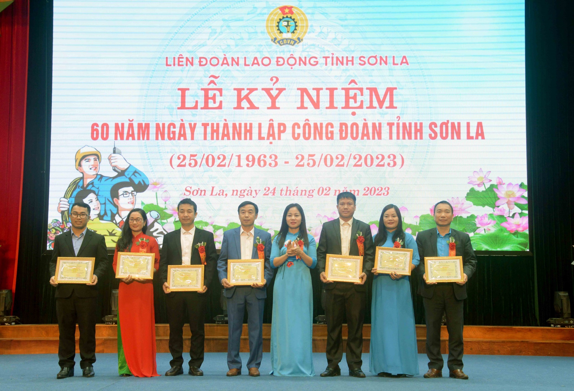 Kỷ niệm 60 năm ngày thành lập Công đoàn tỉnh Sơn La