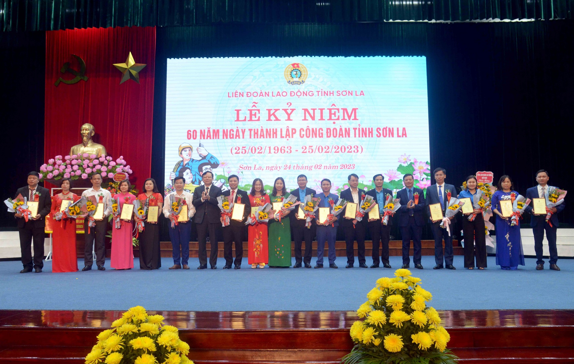 Kỷ niệm 60 năm ngày thành lập Công đoàn tỉnh Sơn La
